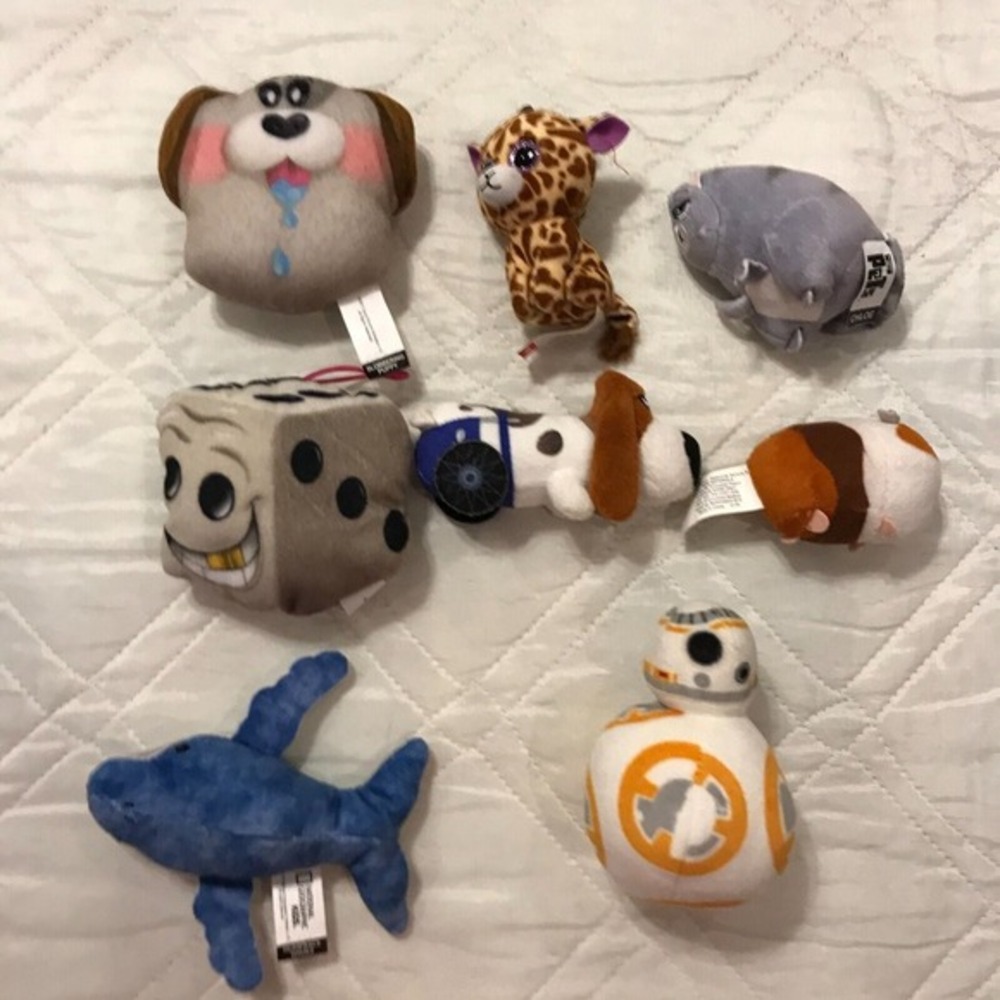 8‎ Mc Donalds mini plush toys